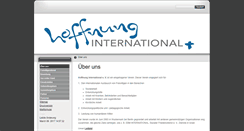 Desktop Screenshot of hoffnung-international.de